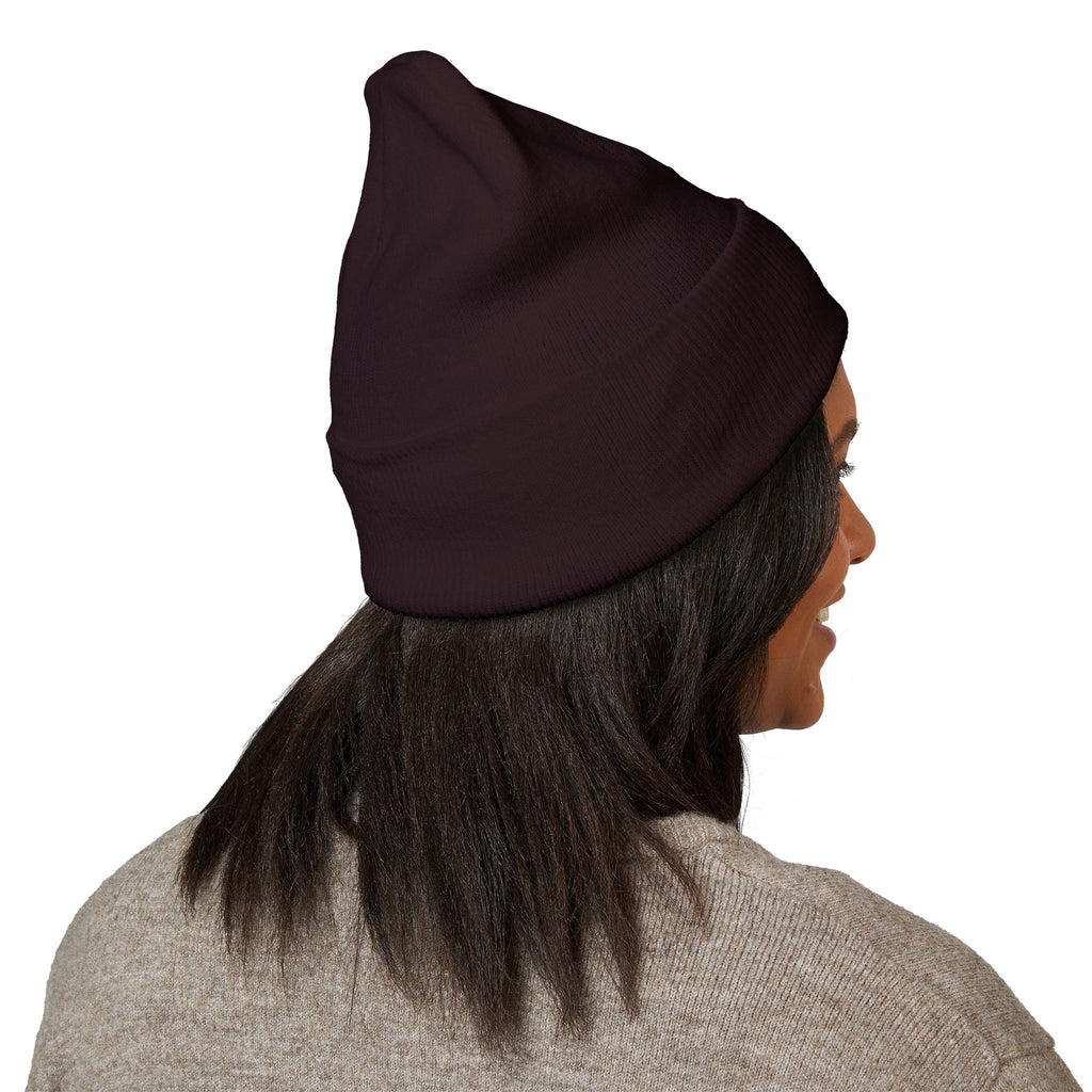 Classic Embroidered Beanie for Cozy Style, Winter Accessory, Gift for Him/Her, Trendy Headwear, Casual Comfort