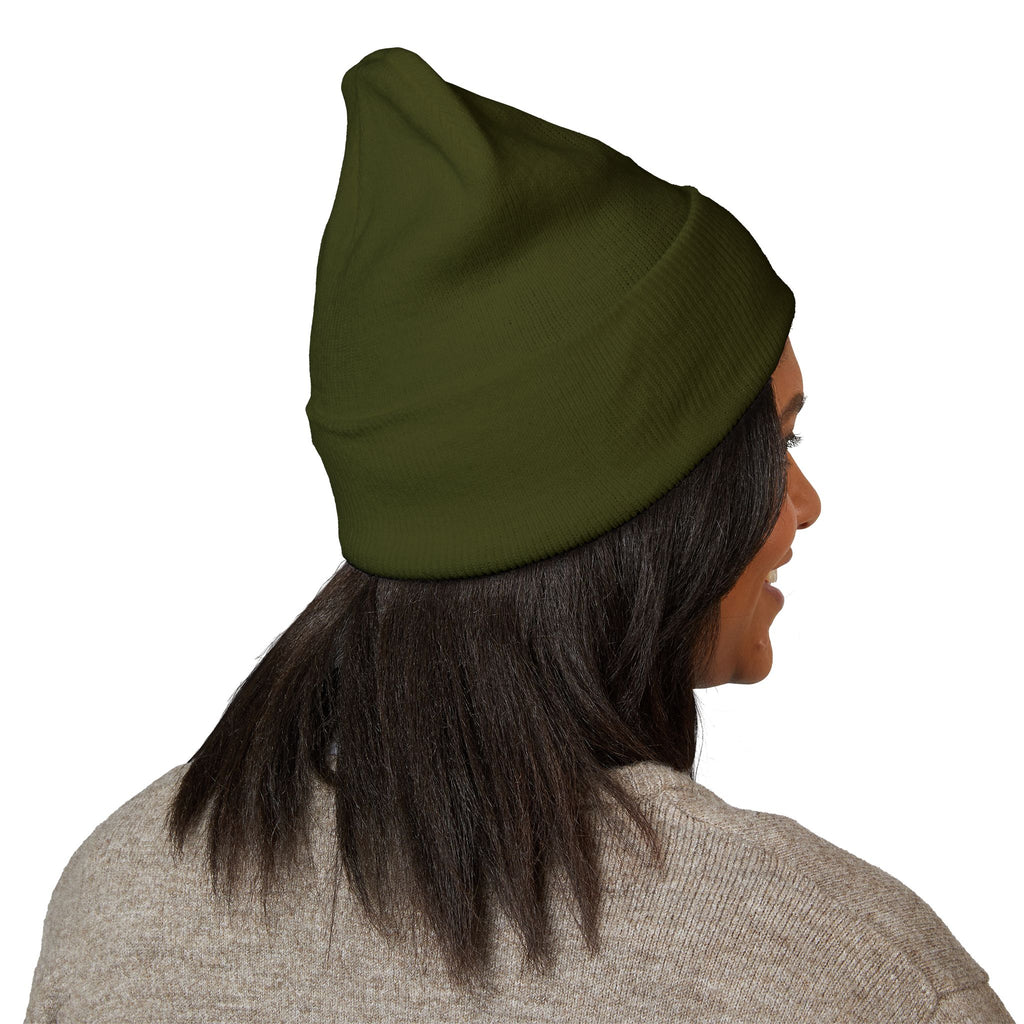 Classic Embroidered Beanie for Cozy Style, Winter Accessory, Gift for Him/Her, Trendy Headwear, Casual Comfort