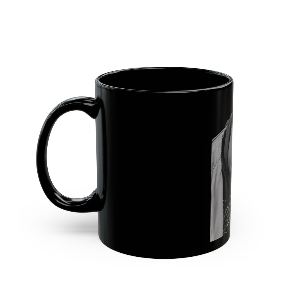 Urban Inspiration Black Mug | Hip Hop Decor, Music Lover Gift, Unique Collectible, Coffee Lover Gift, Birthday Present