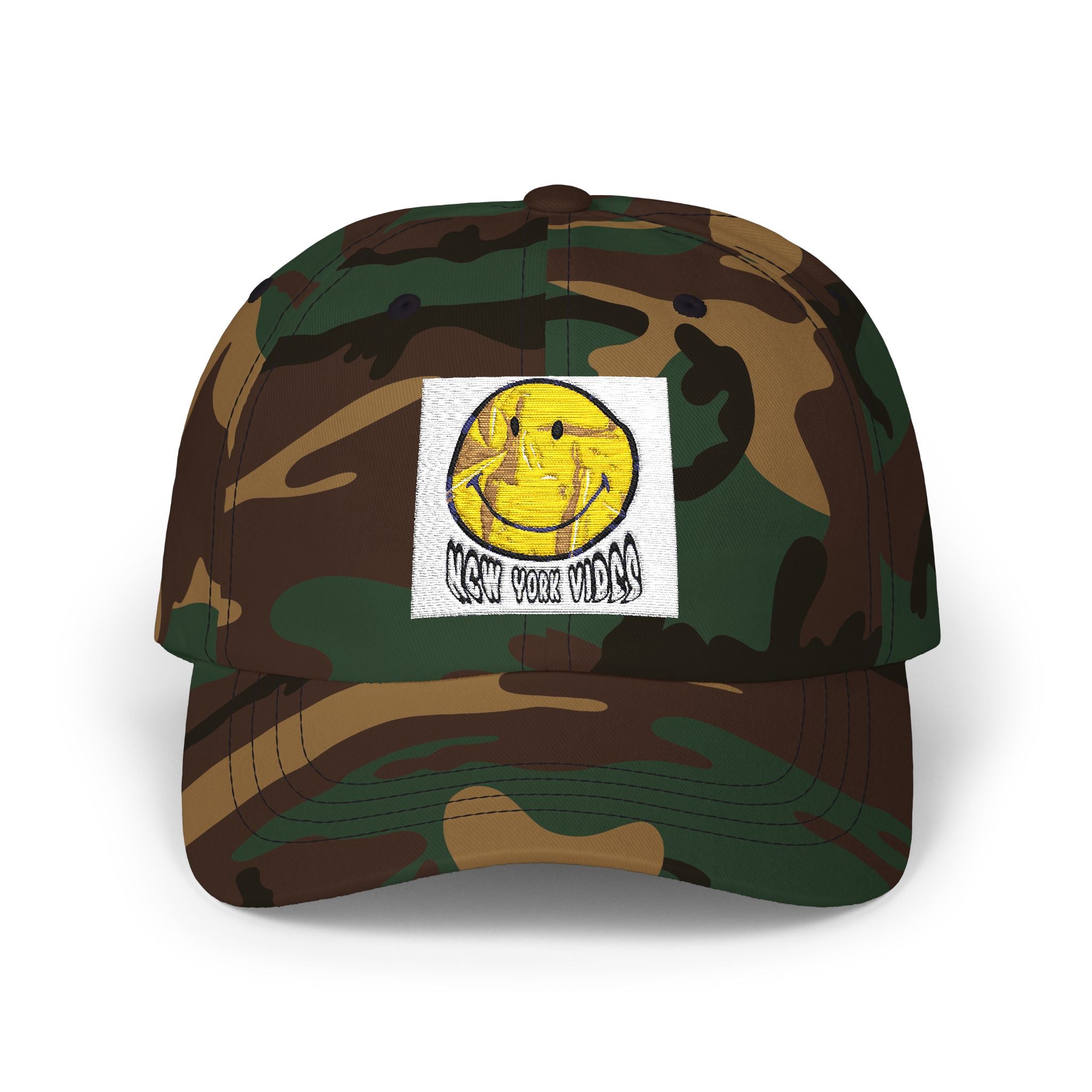 Classic Dad Cap with Playful Embroidered Sun Design, Summer Hat, Gift for Dads, Casual Beachwear, Sun Lover's Accessory