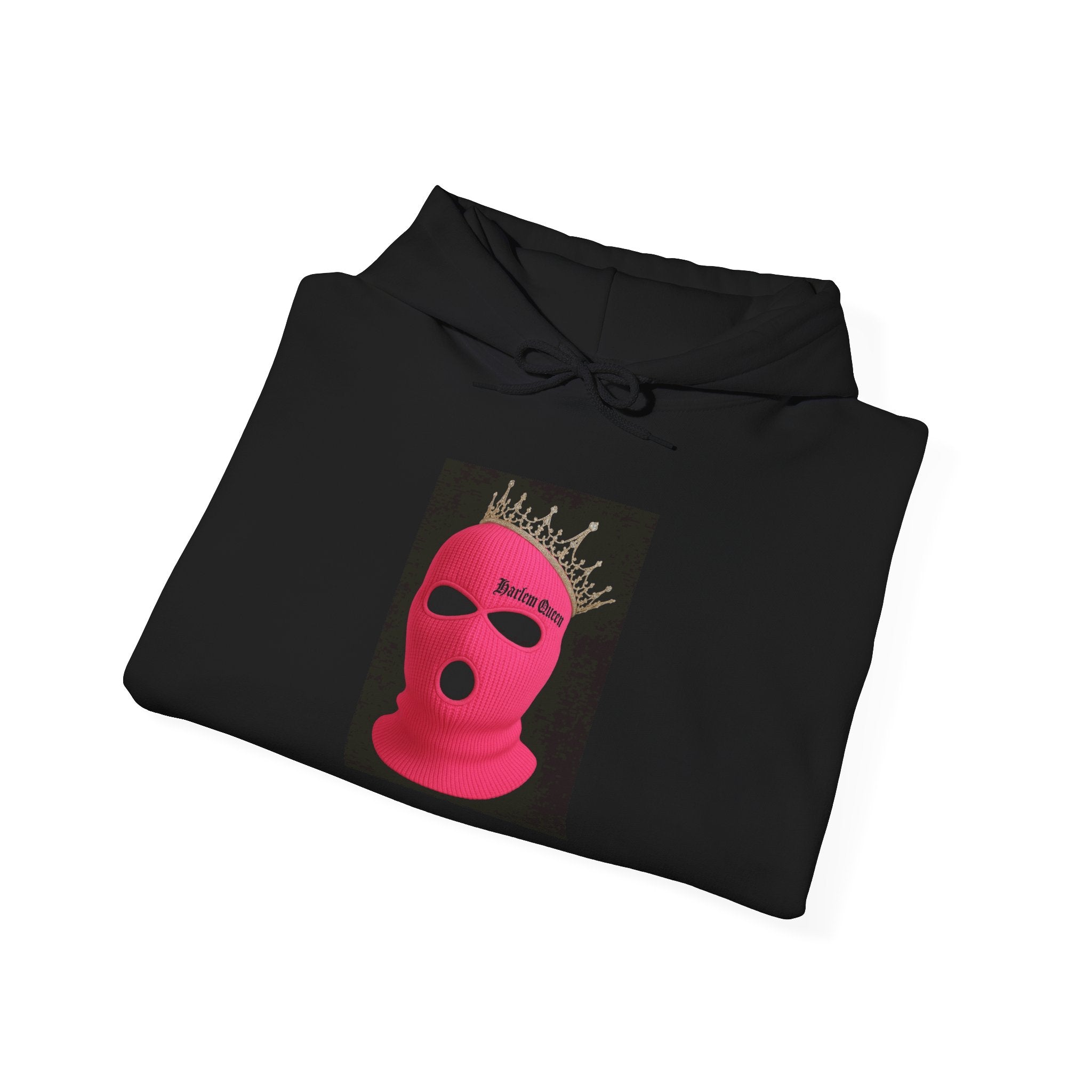 Hooded Sweatshirt with Bold Line Design