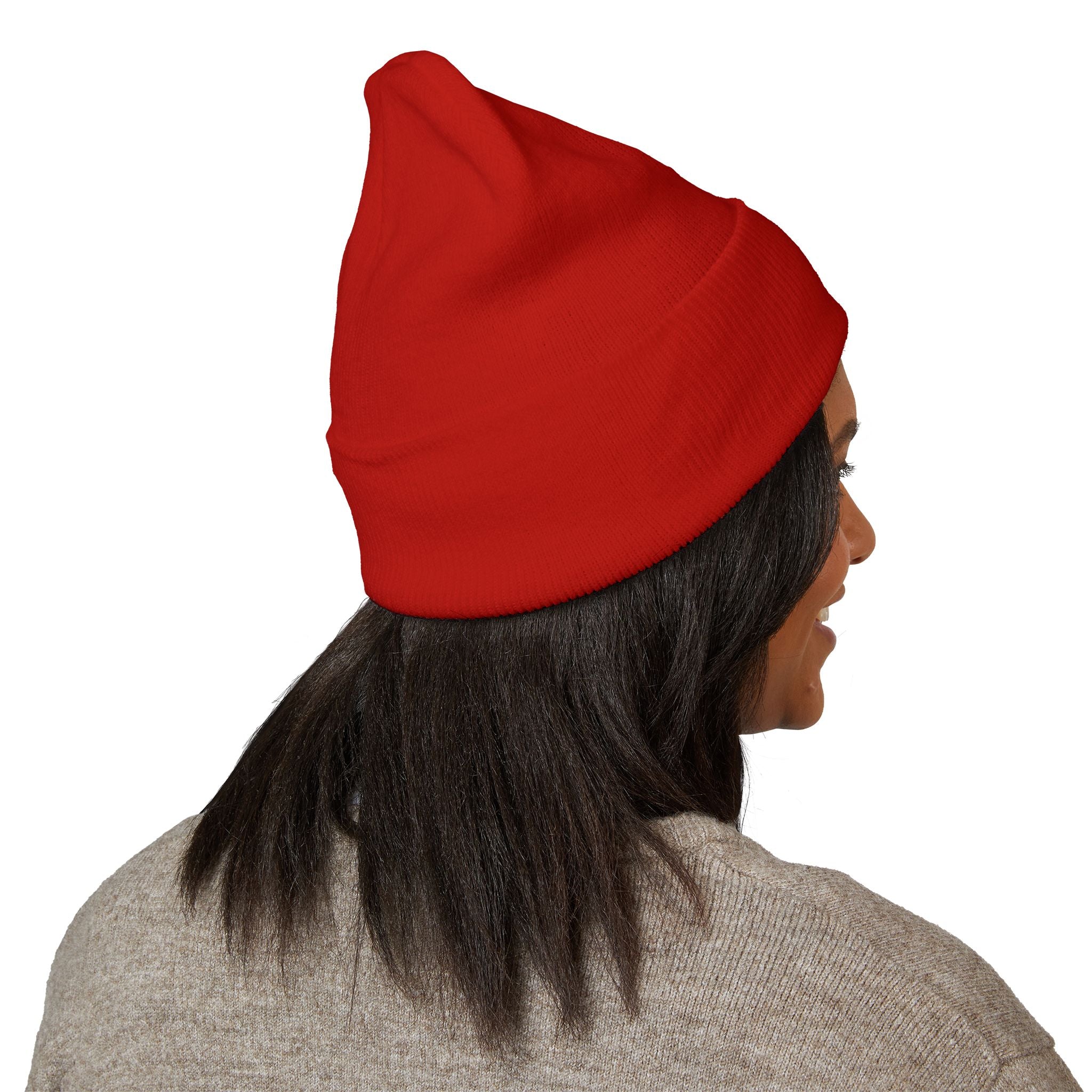 Classic Embroidered Beanie for Cozy Style, Winter Accessory, Gift for Him/Her, Trendy Headwear, Casual Comfort