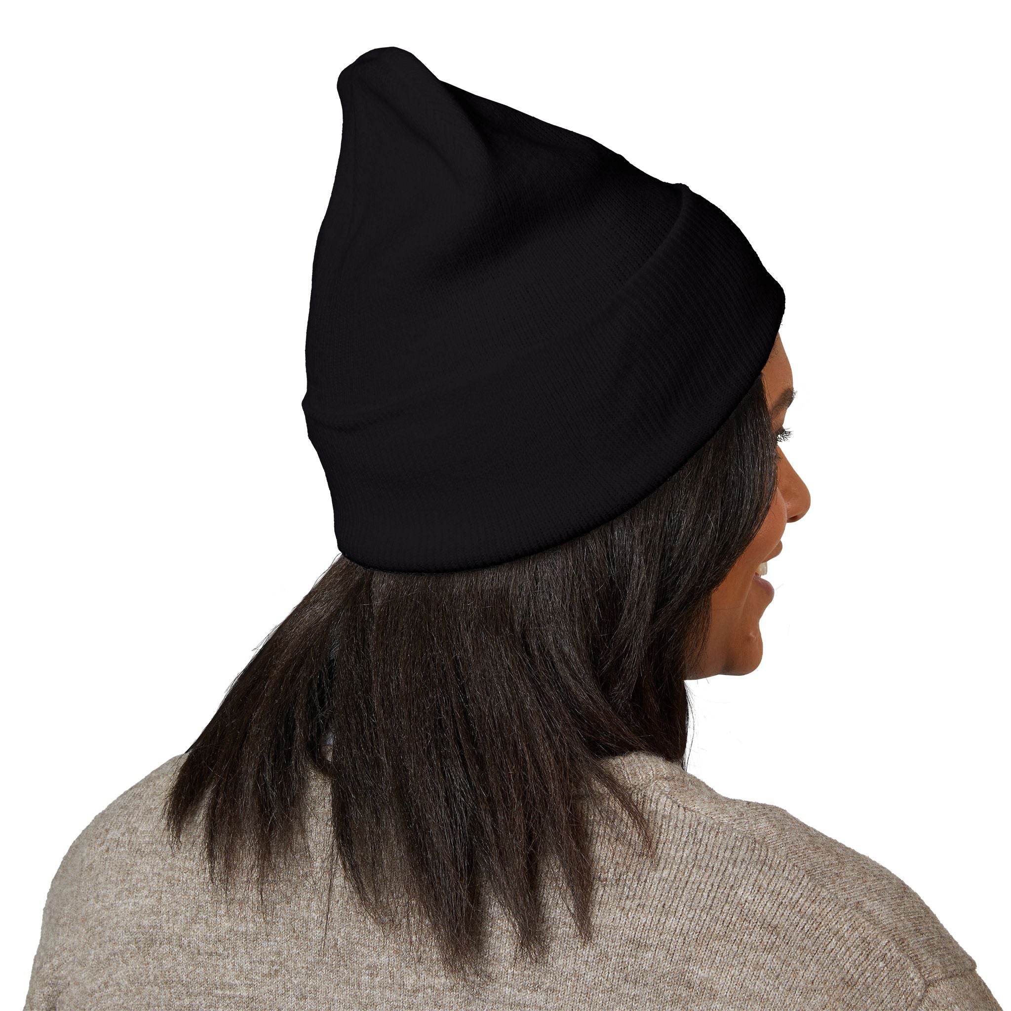 Classic Embroidered Beanie for Cozy Style, Winter Accessory, Gift for Him/Her, Trendy Headwear, Casual Comfort