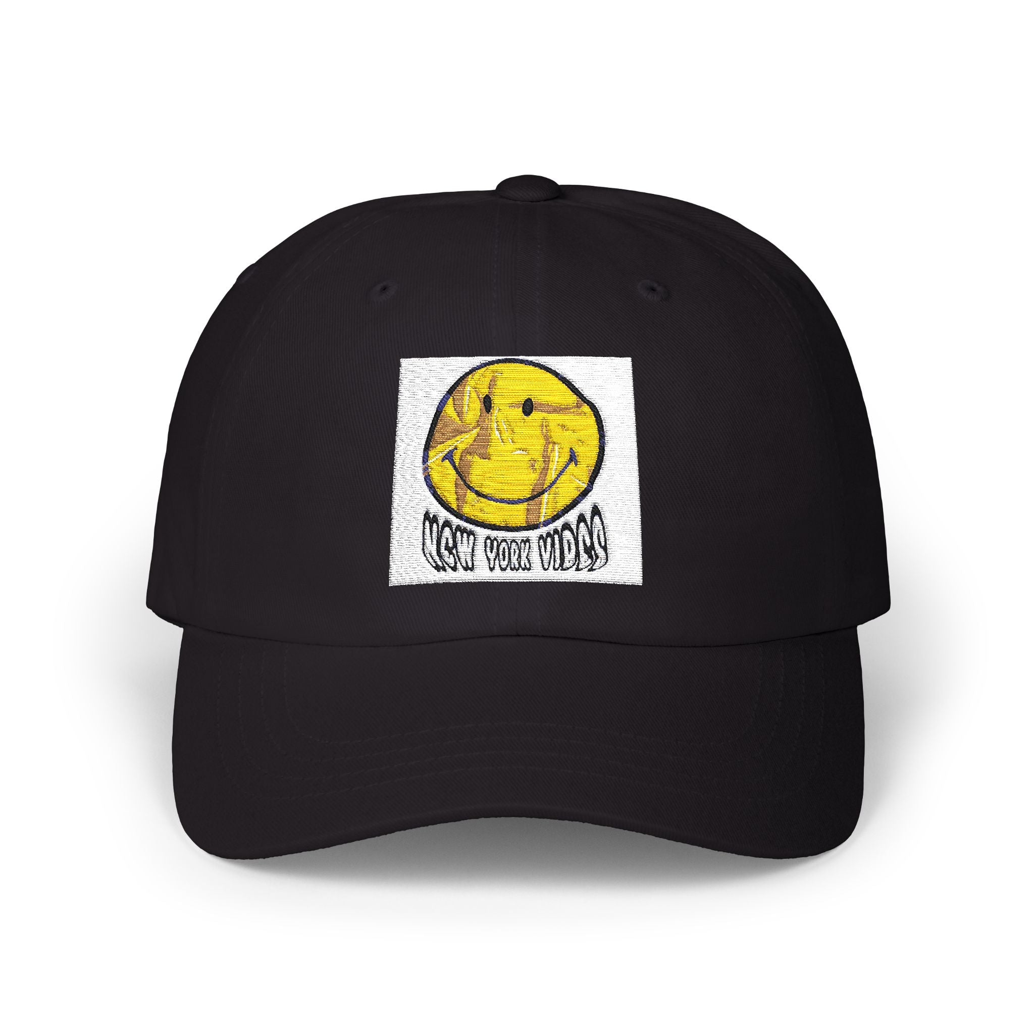 Classic Dad Cap with Playful Embroidered Sun Design, Summer Hat, Gift for Dads, Casual Beachwear, Sun Lover's Accessory